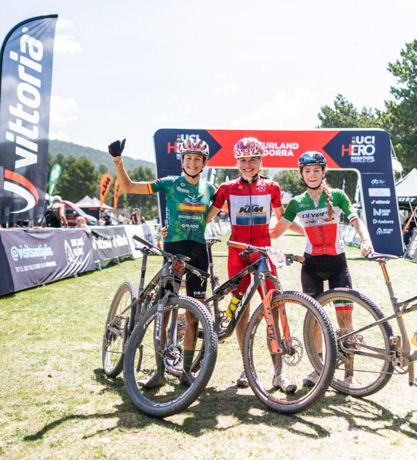El Pelotón Natalia Fischer y Extremadura Ecopilas lideran la clasificación mundial UCI de MTB Andorra Natalia Fischer Extremadura Ecopilas
