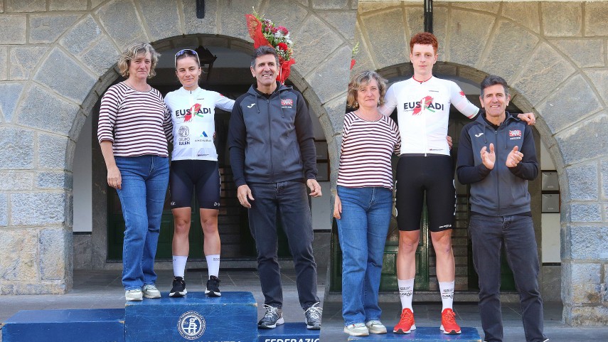 Campeonato Euskadi Contrarreloj Otegi Urteaga