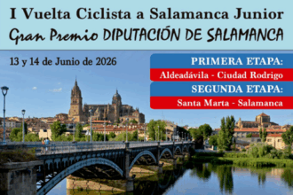 Cartel de la I Vuelta Ciclista a Salamanca Junior 2026