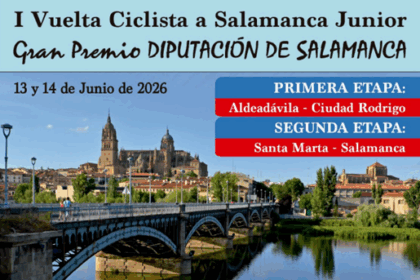 Cartel de la I Vuelta Ciclista a Salamanca Junior 2026
