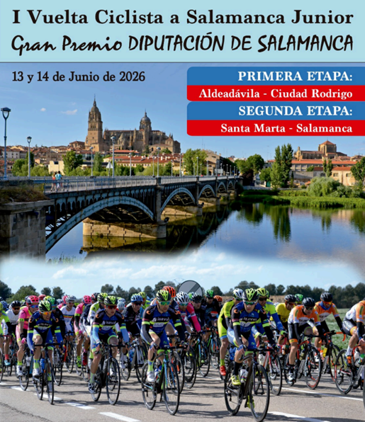 Cartel de la I Vuelta Ciclista a Salamanca Junior 2026