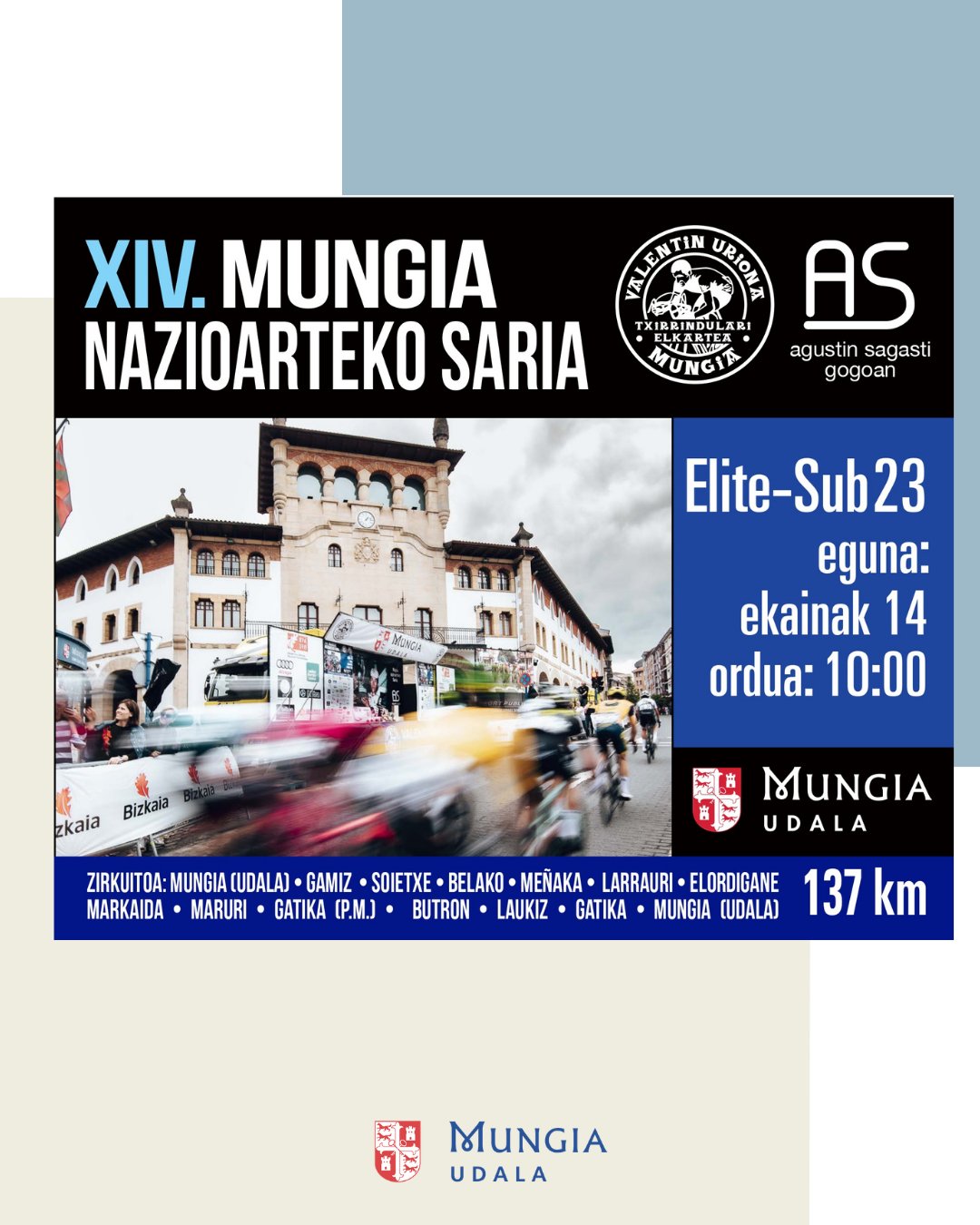 Cartel XIV GP Mungia-Memorial Agustín Sagasti 2026