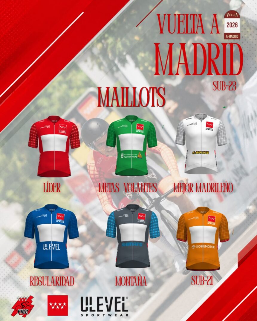 Maillots Vuelta a Madrid sub-23