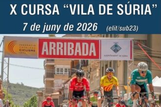 Cartel de la X Cursa Ciclista Vila de Súria - Grans Clássiques 2026