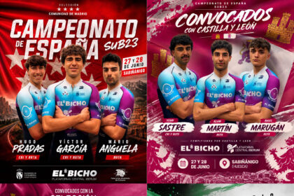 El Pelotón Diez corredores de El Bicho - Plataforma Central Iberum estarán en los Campeonatos de España sub-23