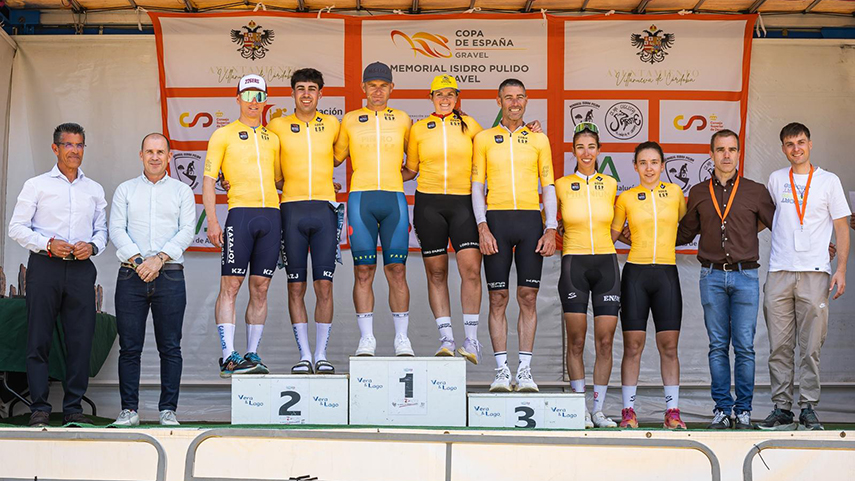 El Pelotón León pone a prueba a los líderes de la Copa de España de Gravel en la MMR Power Race