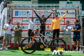 El Pelotón Héctor Quinteiro y Cristina Menéndez logran la victoria en el DHI Manzaneda Estación de Copa de España