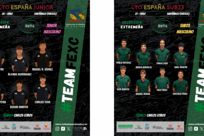El Pelotón La Selección Extremeña completa una intensa participación en los Campeonatos de España de Sabiñánigo