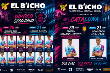 El Pelotón El Bicho - Plataforma Central Iberum quiere alargar su buen momento en Segovia y Cataluña