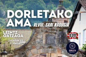 Cartel de Dorletako Ama Sari Nagusia de Leintz-Gatzaga - Torneo Lehendakari 2026