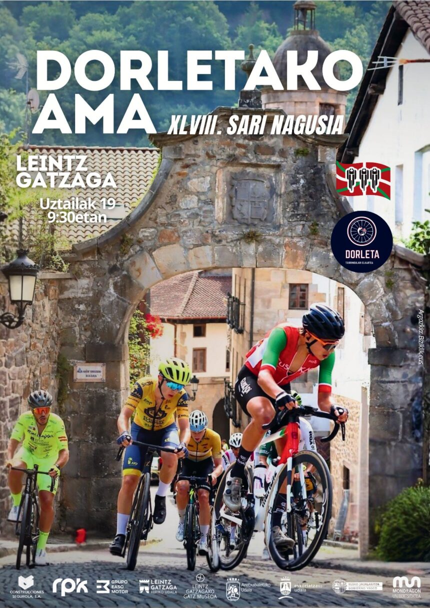 Cartel de Dorletako Ama Sari Nagusia de Leintz-Gatzaga - Torneo Lehendakari 2026