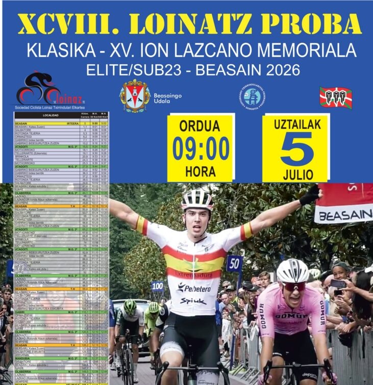 Cartel de la Loinaz Proba 2026