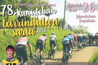 Cartel de la prueba de Oiartzun - Torneo Lehendakari 2026