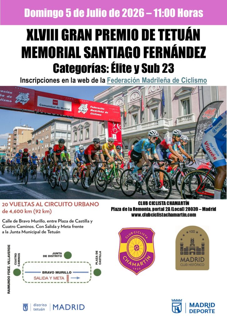 Cartel del Gran Premio Tetuan 2026