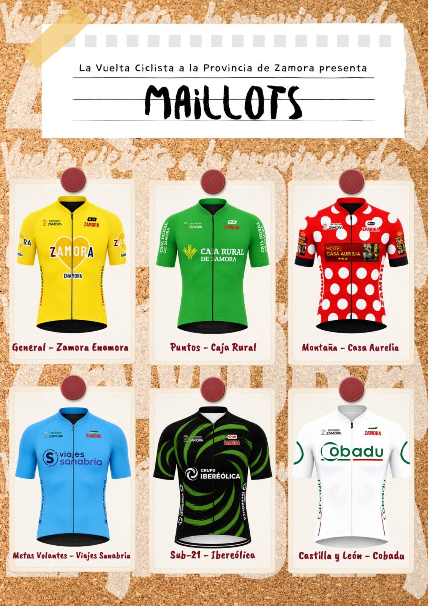 Maillots Vuelta a la Provincia de Zamora