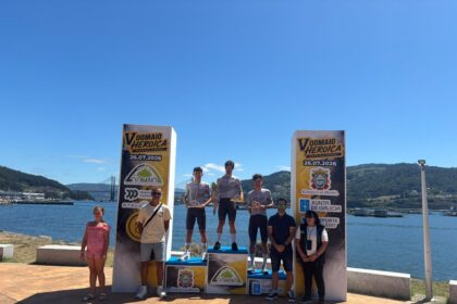 Pódium Domaio Heroica Junior