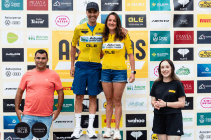 Jhonnie Bernardo, de La20Veinte, y Úrsula Menéndez, campeones de la Asturias Challenge 2026 (Foto: Colectivo RGB)