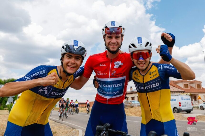 El Pelotón Doblete del Equipo Cortizo en la Vuelta a Castilla y León