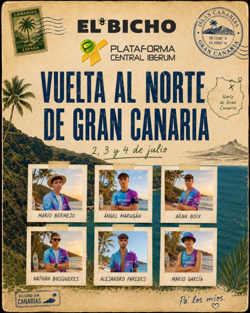 El Pelotón El Bicho - Plataforma Central Iberum afronta Gran Canaria y Tetuán con el debut de Carlos Pérez