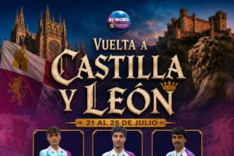 El Pelotón El Bicho - Plataforma Central Iberum afronta cinco días de exigencia en la Vuelta a Castilla y León
