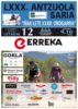 Cartel de la 80ª edición de la prueba de Antzuola - Torneo Lehendakari 2026