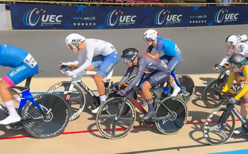 El Pelotón Asier Fortea da a España la segunda medalla de bronce en el Europeo de Pista de Cottbus