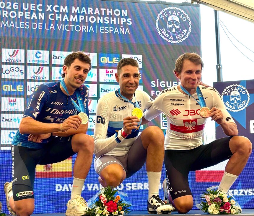 El Pelotón David Valero se proclama campeón de Europa de XCM en Ramales de la Victoria