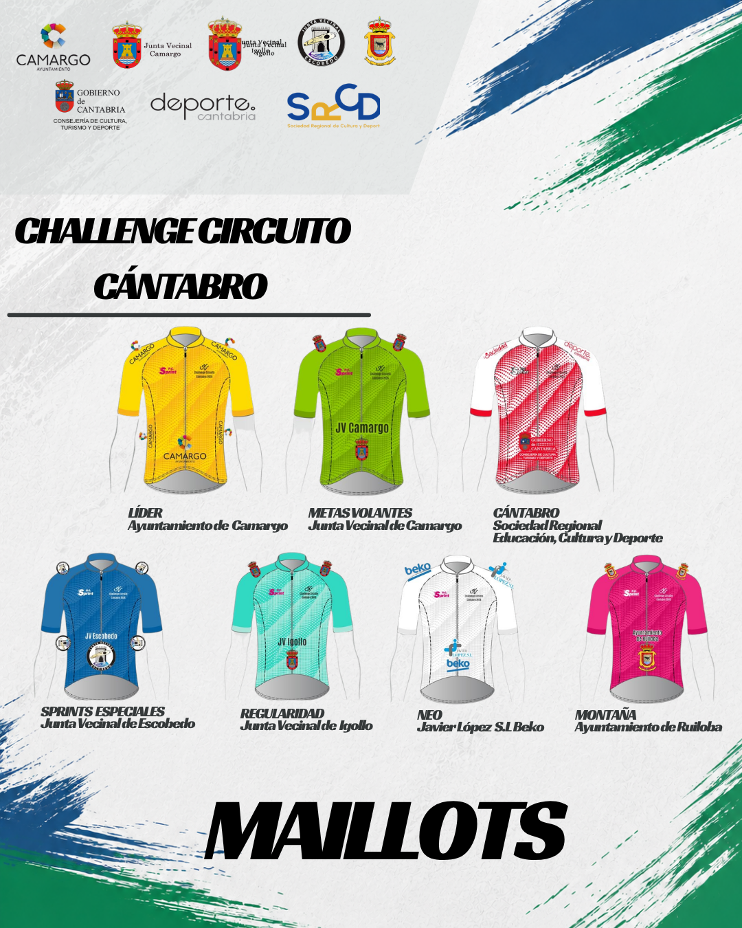 El Pelotón La Challenge Circuito Cántabro realiza su presentación oficial