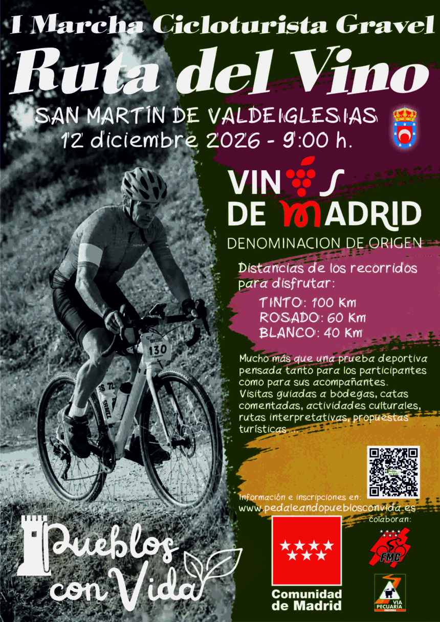 Cartel Ruta del Vino San Martín de Valdeiglesias 12-12