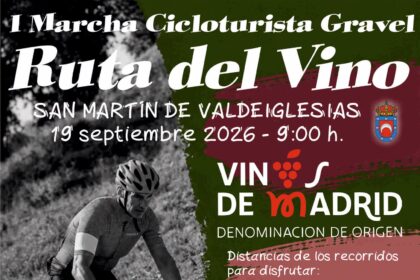 Cartel Ruta del Vino San Martín de Valdeiglesias