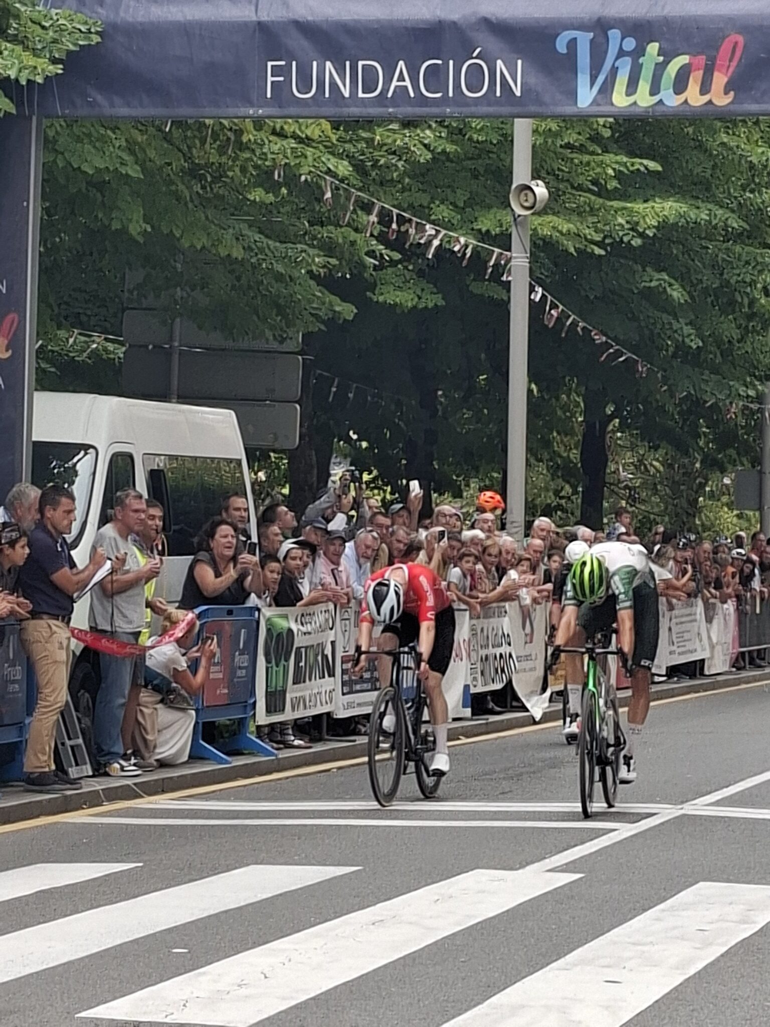 Victoria de Albert Roca en el Circuito Aiala de Amurrio 2026 (Foto: @Mertxe_Beriain)