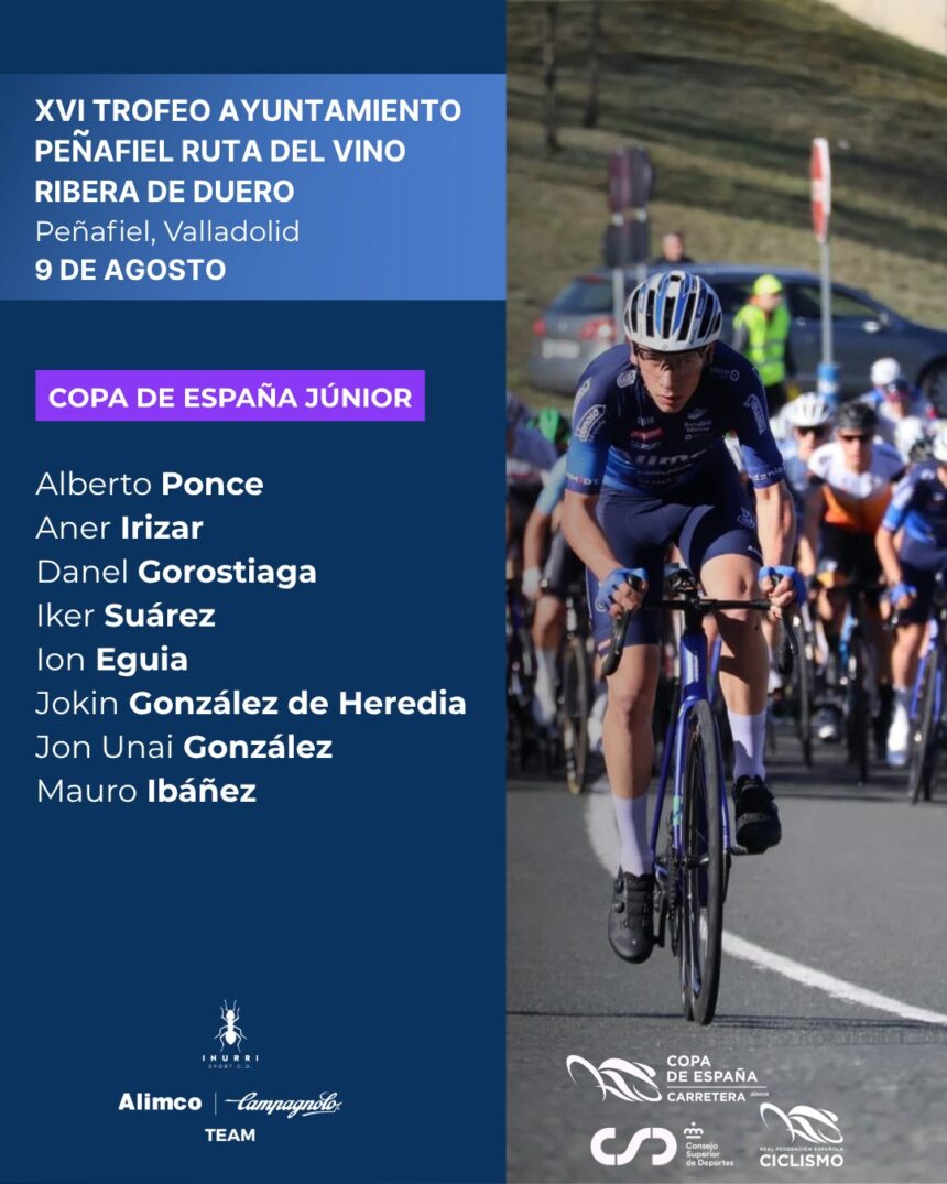 El Pelotón ALIMCO CAMPAGNOLO afronta la recta final de la Copa de España en Peñafiel El Pelotón ALIMCO CAMPAGNOLO afronta la recta final de la Copa de España en Peñafiel