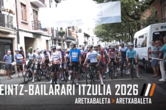El Pelotón Resumen TV de la 87ª Leintz Bailarako Itzulia de Aretxabaleta - Torneo Lehendakari 2026