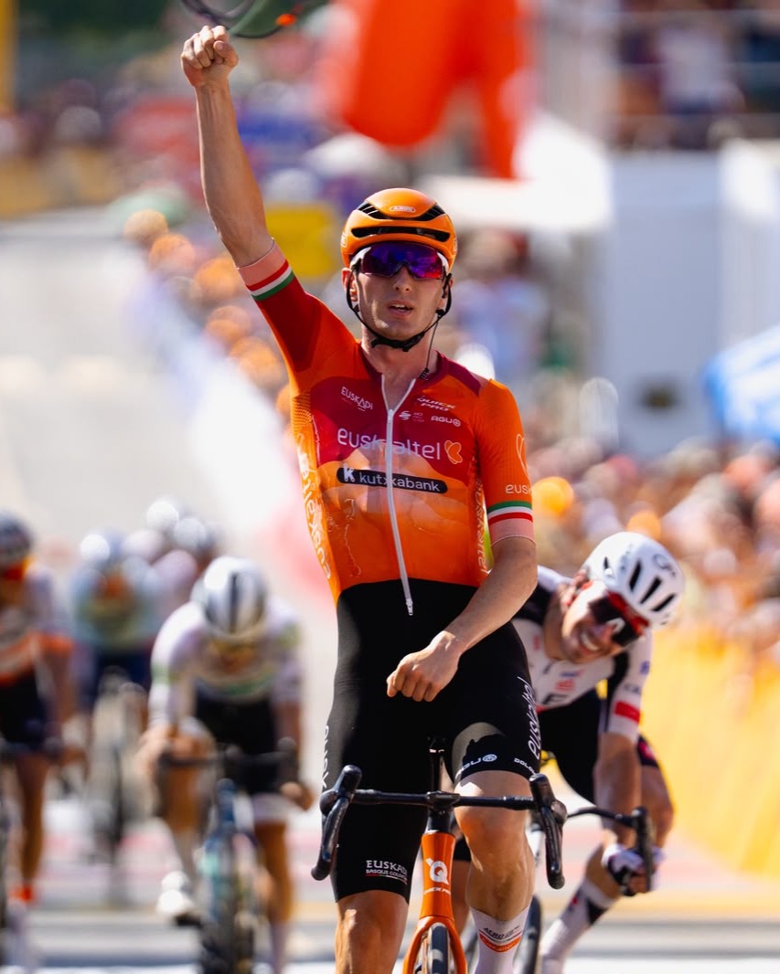 El Pelotón Xabier Isasa (Euskaltel-Euskadi) se luce y gana en la Vuelta a Portugal Xabier Isasa Euskaltel Euskadi Volta Portugal