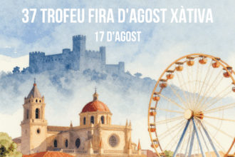 Cartel del Trofeu Fira d'Agost de Xàtiva 2026