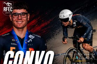El Pelotón Convocatoria de la Selección Española para afrontar el Campeonato del Mundo de Pista Júnior de Zolder