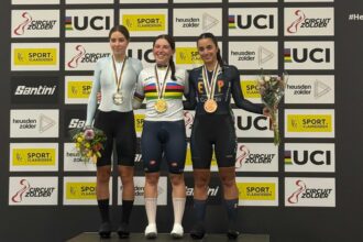 El Pelotón Adriana Vargas conquista el bronce en la Eliminación del Mundial Júnior de Pista de Zolder