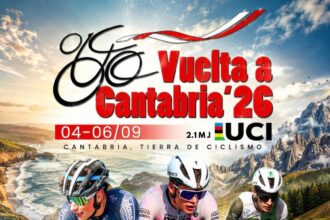 Cartel Vuelta a Cantabria Junior UCI 2026