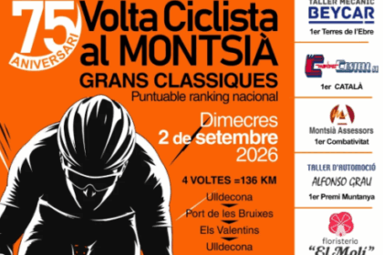 Cartel de la 75 Volta al Montsià 2026