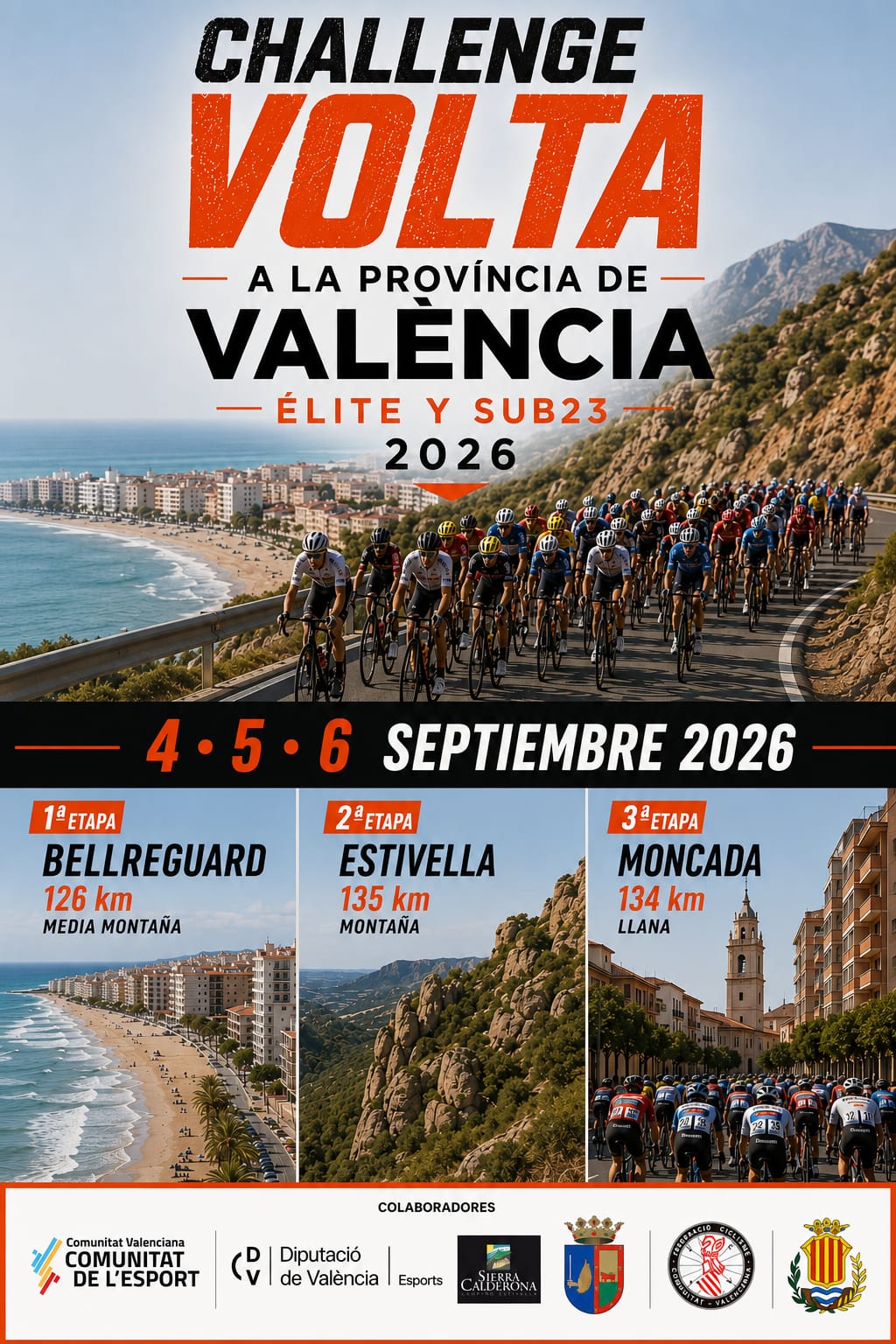 Cartel de la Volta a la Provincia de València 2026