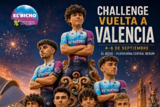 El Pelotón El Bicho - Plataforma Central Iberum afronta tres días de competición en la Challenge Volta a la Província de València