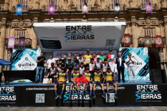 Pódium Vuelta Salamanca 2026