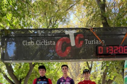 El Pelotón Iván Martínez y Ana López abren la Copa Aragón CX con victoria en Ágreda