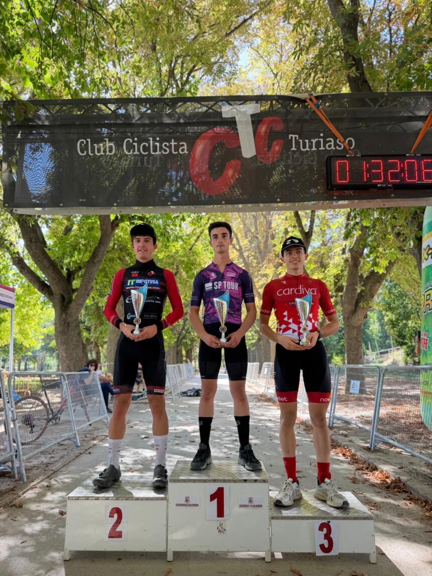 El Pelotón Iván Martínez y Ana López abren la Copa Aragón CX con victoria en Ágreda