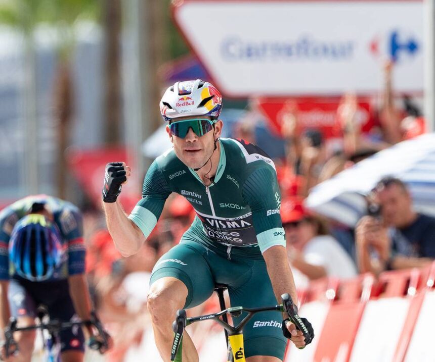 Wout Van Aert Visma Lease a Bike La Vuelta