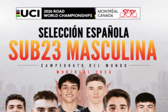 El Pelotón Convocatoria de la Selección Española sub-23 masculina y femenina para el Mundial de Montreal 2026