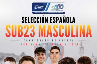 El Pelotón Convocatoria de la Selección Española Sub-23 para el Campeonato de Europa de Carretera de Liubliana 2026