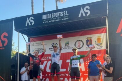 Jose Alberto Domínguez, Natural Greatness-Rali-ALÉ, 1ª etapa Volta a València 2026 (Foto: Federación Valenciana de Ciclismo)