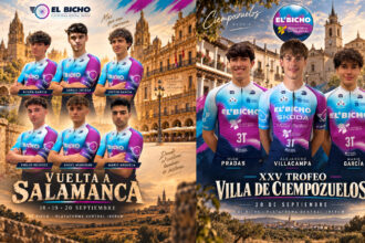 El Pelotón El Bicho - Plataforma Central Iberum compite en dos frentes con la Vuelta a Salamanca y el Trofeo Villa de Ciempozuelos