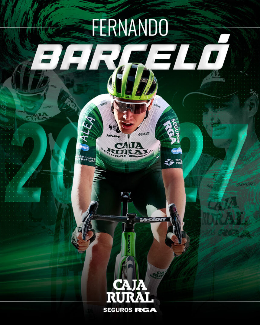 El Pelotón Fernando Barceló renueva con Caja Rural-Seguros RGA y cumplirá su sexta temporada en el equipo